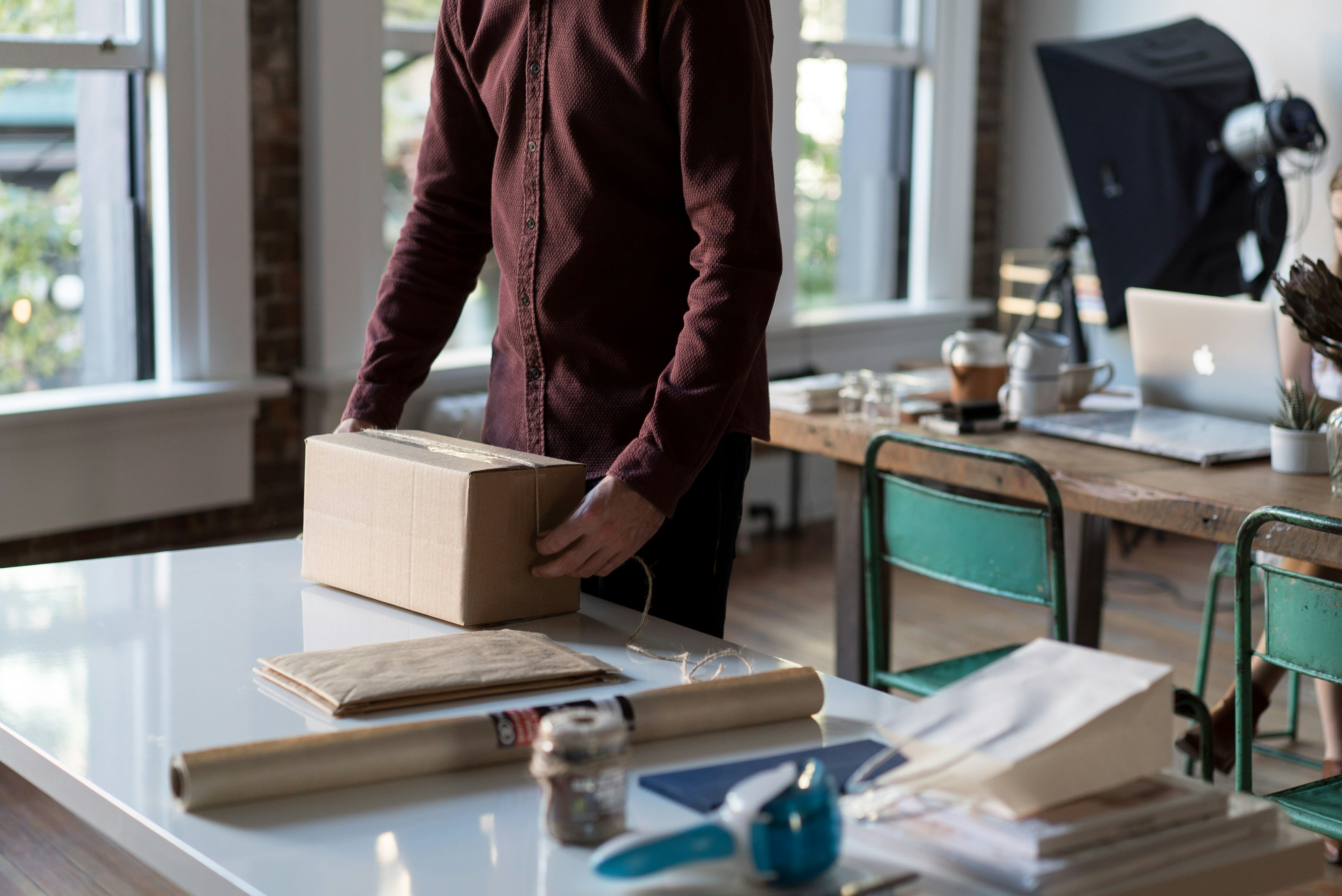 A business owner reviewing clean, automated financial data — representing custom AI workflow automation for Lincoln small businesses